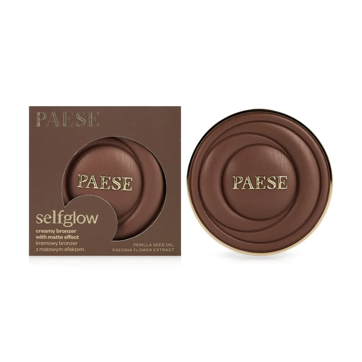 Paese Selfglow кремовий бронзер з матовим ефектом
