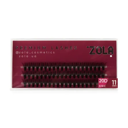 ZOLA 20 D вії пучкові 11 мм 3г