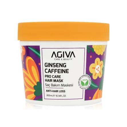 Agiva Caffeine Ginseng маска проти випадіння волосся 300мл