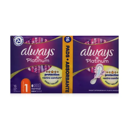 Always Platinum прокладки normal 16 шт.