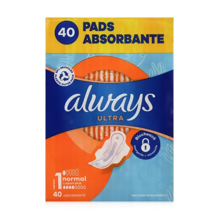 Always Ultra прокладки normal 40 шт.