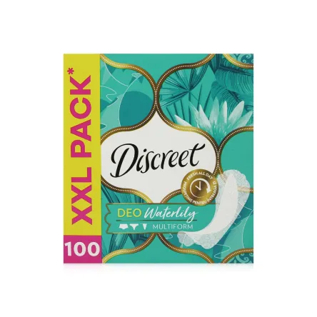 Discreet DEO Waterlily щоденні прокладки 100 шт.