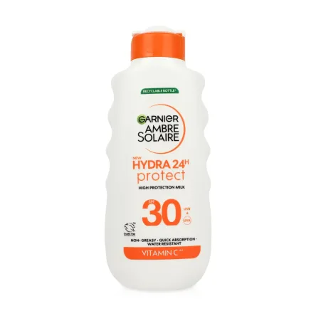 Garnier Ambre Solaire сонцезахисне молочко водостійке проти сухості шкіри SPF30 200мл