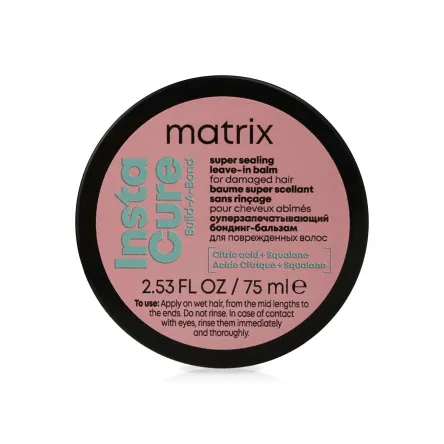 Matrix insta cure бальзам незмивний з бондингом для реконструкції 75мл