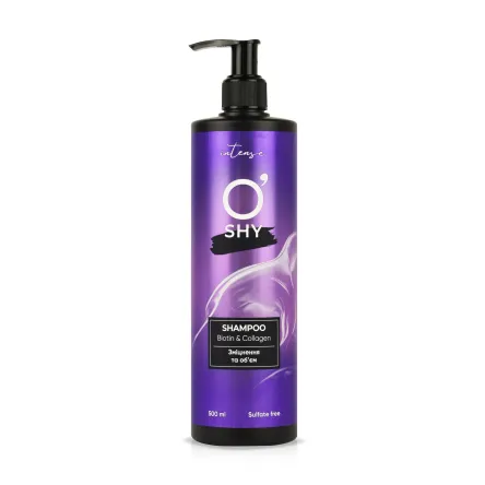 O'Shy Intense шампунь Biotin & Collagen 500мл