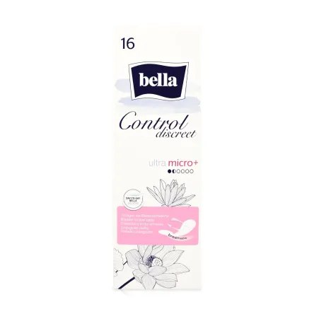 Bella CONTROL DISCREET урологічні прокладки ultra micro+ 16 шт.