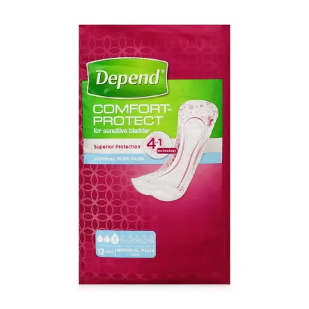 Depend урологічні прокладки Normal Plus 12 шт.