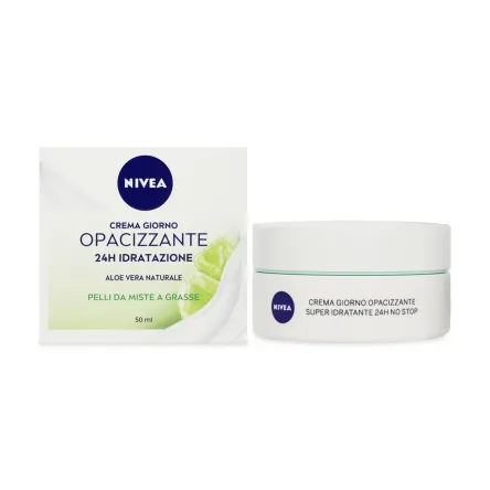Nivea 24h Moisture крем денний матуючий для жирної і комбінованої шкіри 50мл