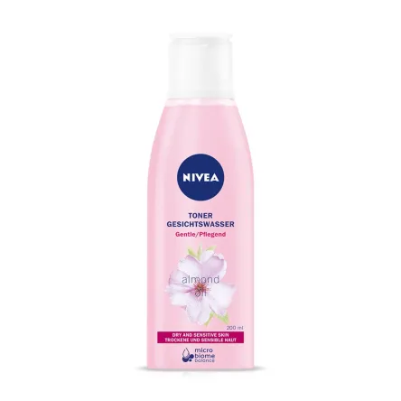 Nivea тонік ніжний пом'якшуючий для сухої та чутливої шкіри 200мл