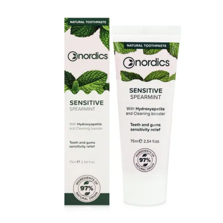 Nordics Organic зубна паста Sensitive Spearmint 75мл
