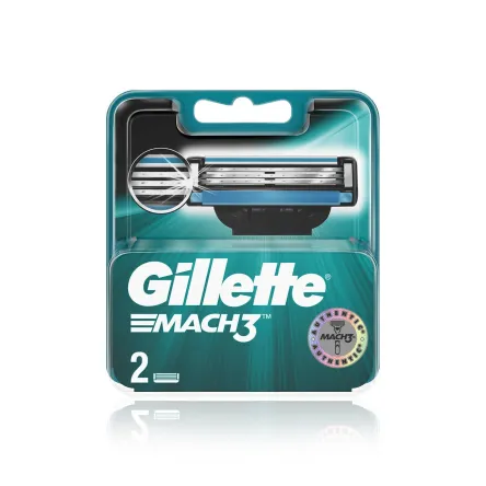 Gillette Mach3 картридж 2 шт.