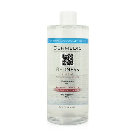 Dermedic REDNESS CALM міцелярна вода H2Oдля чутливої шкіри 500мл