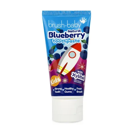 brush-baby дитяча зубна паста Blueberry 3+ 50мл