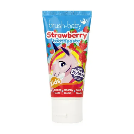 brush-baby дитяча зубна паста Strawberry 3+ 50мл