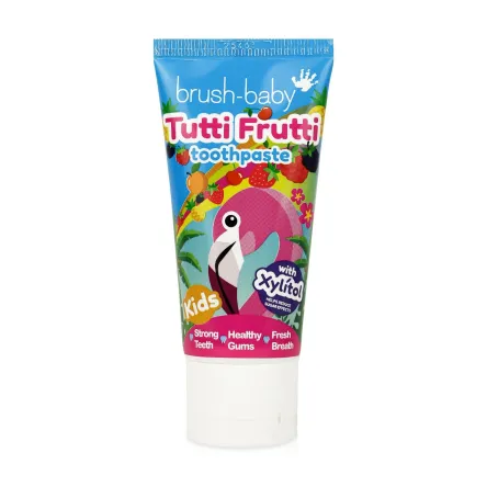 brush-baby дитяча зубна паста Tutti Frutti 3+ 50мл