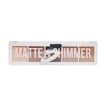 Bless Beauty Matte And Shimmer палітра тіней 02 Sand 9.8г