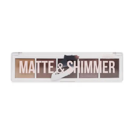 Bless Beauty Matte And Shimmer палітра тіней 05 Burgundy 9.8г