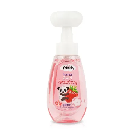Small panda мило-піна дитяча 2 в 1 Strawberry 300мл