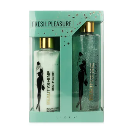 Liora набір подарунковий Fresh Pleasure (гель д/душу, молочко д/тіла)