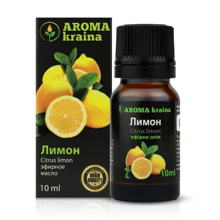 Aroma Kraina олійка ефірна лимон 10мл