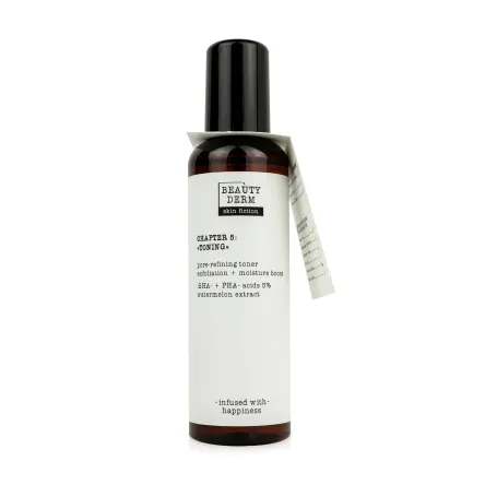 Beauty Derm SkinFiction тонер для очищення пор з BHA-PHA-кислотами та кавуном 200мл