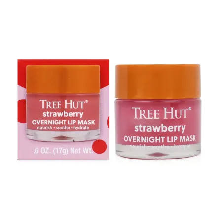 Tree Hut маска для губ Strawberry Overnight 17г