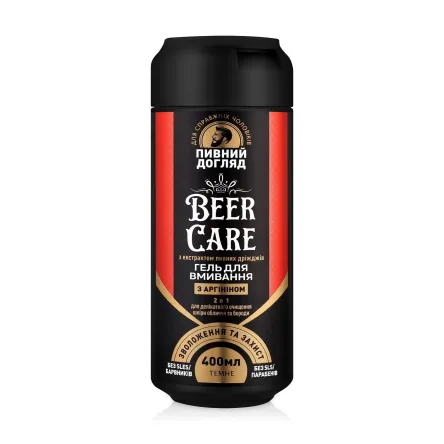 Beer Care гель для вмивання 2в1зволоження та захист 400мл