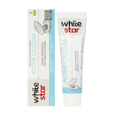 White Star зубна паста Active Calcium 100мл