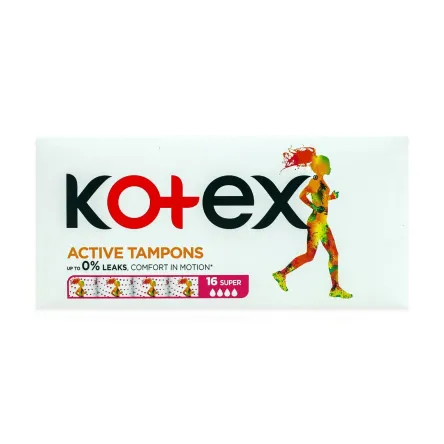 Kotex Active тампони супер 16 шт.