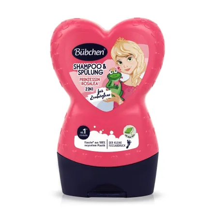 Bubchen дитячий шампунь - бальзам PRINZESSIN ROSALEA 230мл