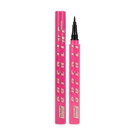 Kiss Beauty підводка - фломастер для очей водостійка Superline чорна