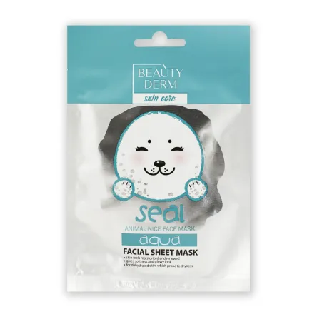Beauty Derm маска тканинна зволожуюча ANIMAL SEAL 25мл