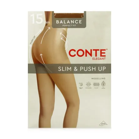 Conte BALANCE колготи 15 den natural р.4