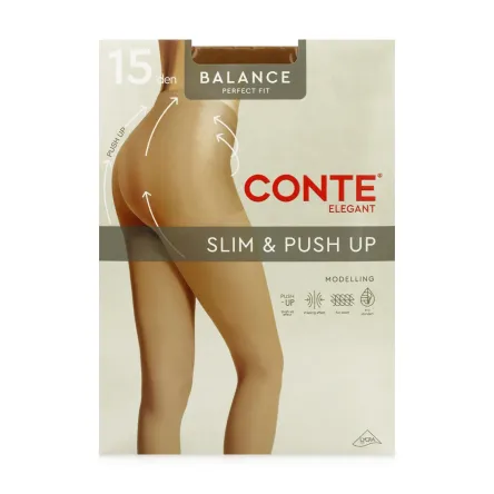 Conte BALANCE колготи 15 den natural р.5