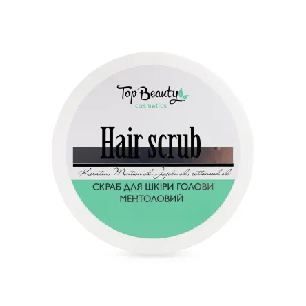 Top Beauty скраб для шкіри голови ментоловий 250мл