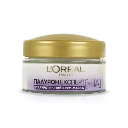 L'Oreal Paris Гіалурон Експерт крем-маска нічна що наповнює вологою 50мл