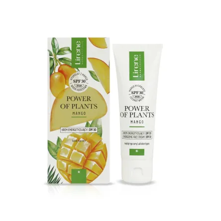 Lirene Power of Plants Mango крем денний зволожувальний і розгладжувальний SPF30 50мл