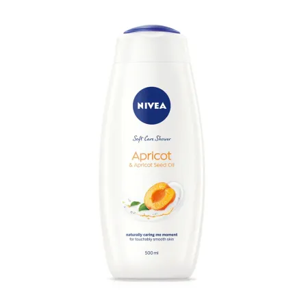 Nivea гель-догляд для душу крем і абрикос