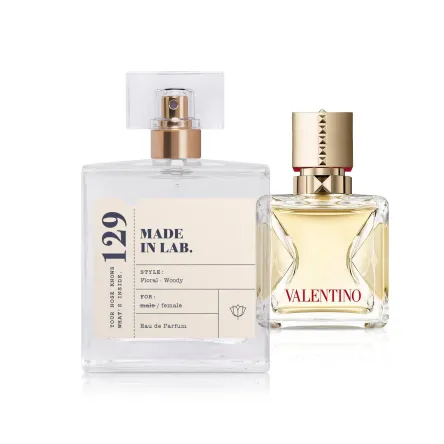 Made in Lab парфумована вода для жінок 129 vs Valentino Voce Viva 100мл