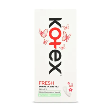 Kotex щоденні прокладки Део ультра слім 20 шт.