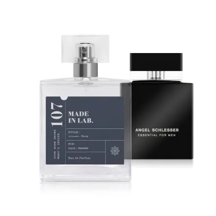 Made in Lab парфумована вода для чоловіків 107 vs Angel Schlesser Essential for Men 100мл