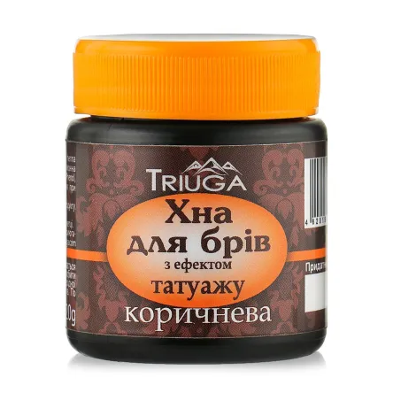 Triuga хна для брів з ефектом татуажу