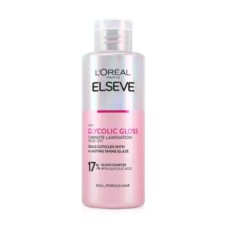 Elseve Glycolic Gloss крем-маска з ефектом ламінації для надання блиску 200мл
