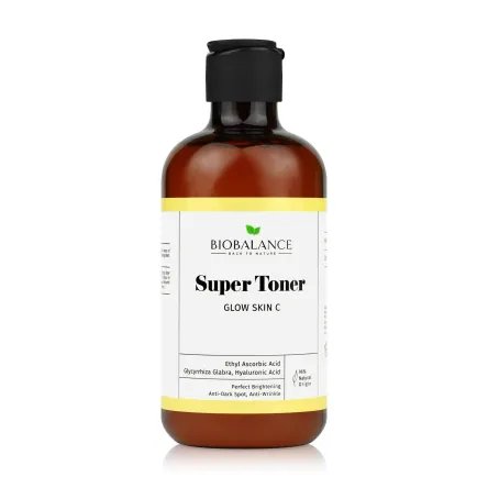 Biobalance Super тонер для сяяння шкіри з вітаміном С, освітлювальний 250мл