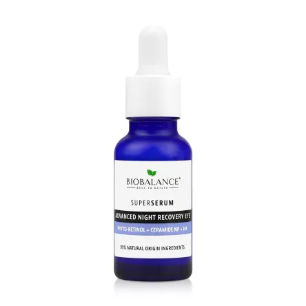 Biobalance Super Serum сироватка під очі нічне відновлення проти зморшок 20мл