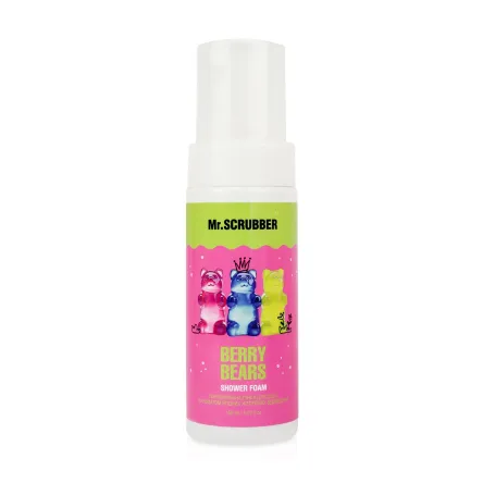Mr. Scrubber пінка для душу парфумована, желейні ведмедики Berry bears 150мл