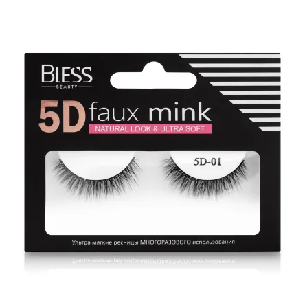 Bless Beauty 5D Faux Mink вії стрічкові 01