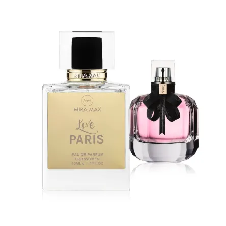 MiraMax парфумована вода для жінок Love Paris vs Yves Saint Laurent Mon Paris 50мл