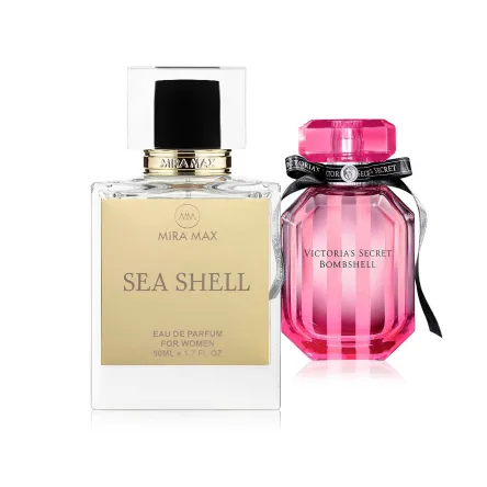 MiraMax парфумована вода для жінок Sea Shell vs Victoria's Secret Bombshel 50мл