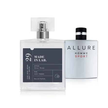 Made in Lab парфумована вода для чоловіків 029 vs Chanel Allure Homme Sport 100мл